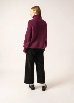 Albertville Alpaca Roll-neck Jumper