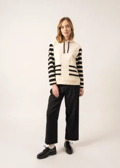 Blizzard Wool and Cotton Hooded Sweatshirt