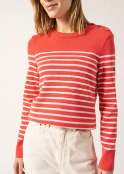 Bregançon striped sailor jumper