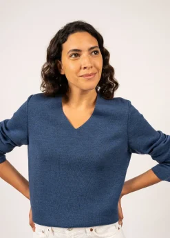 Brehat V neck jumper