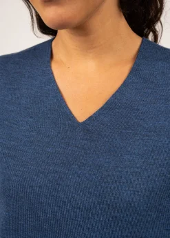 Brehat V neck jumper