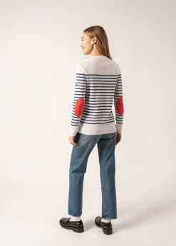 Brégançon striped sailor jumper