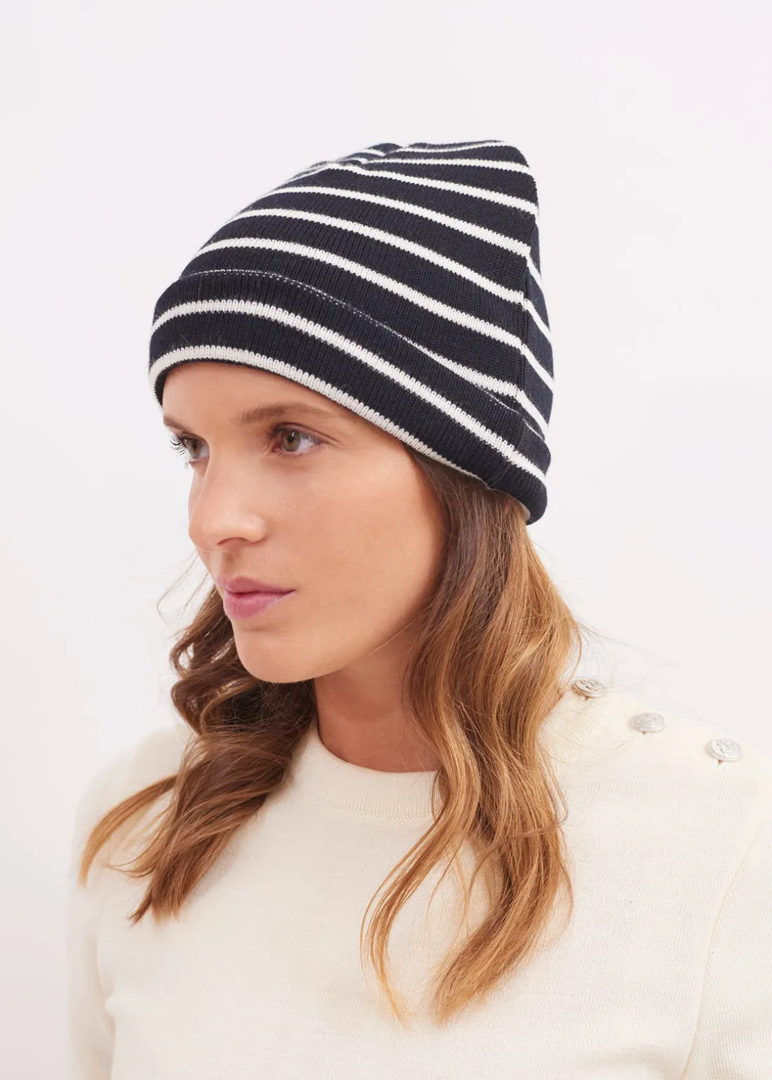 Cartier striped sailor hat