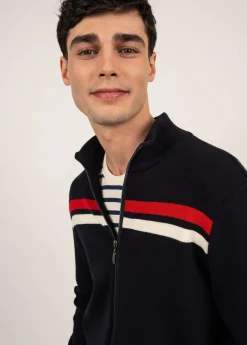 Conquérants zipped wool jacket