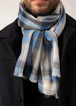 Cotton and Wool Scarf