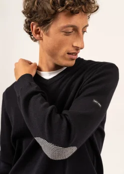 Cuirassé V neck jumper