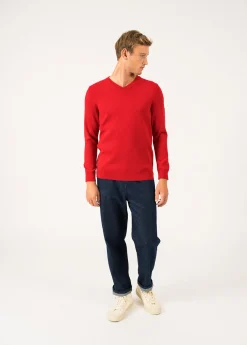 Cuirassé V neck jumper