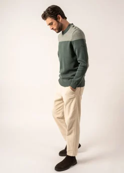 Dinan bicolour sailor jumper