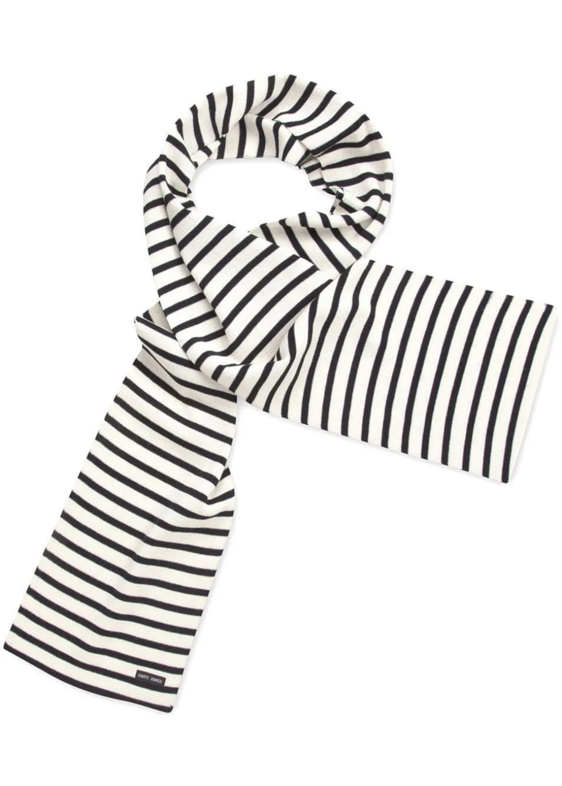 Duguay striped scarf