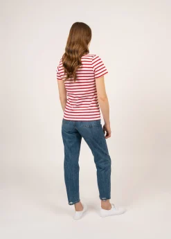 Etrille short sleeve striped sailor shirt