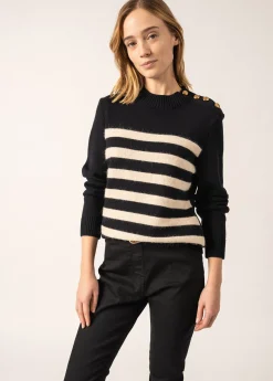 Gala Striped Sailor-inspired Jumper