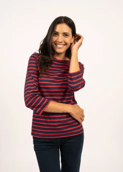 Galathée striped sailor shirt