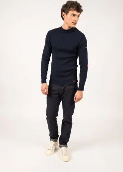 Iconic Matelot jumper with elbow patches