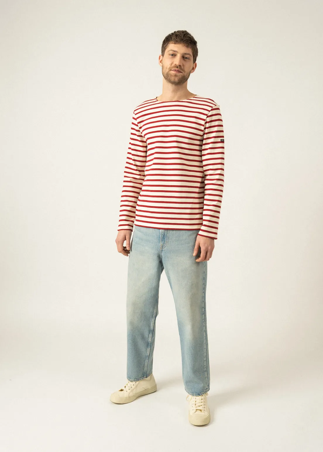 Meridien unisex striped sailor shirt