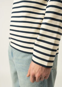 Meridien unisex striped sailor shirt