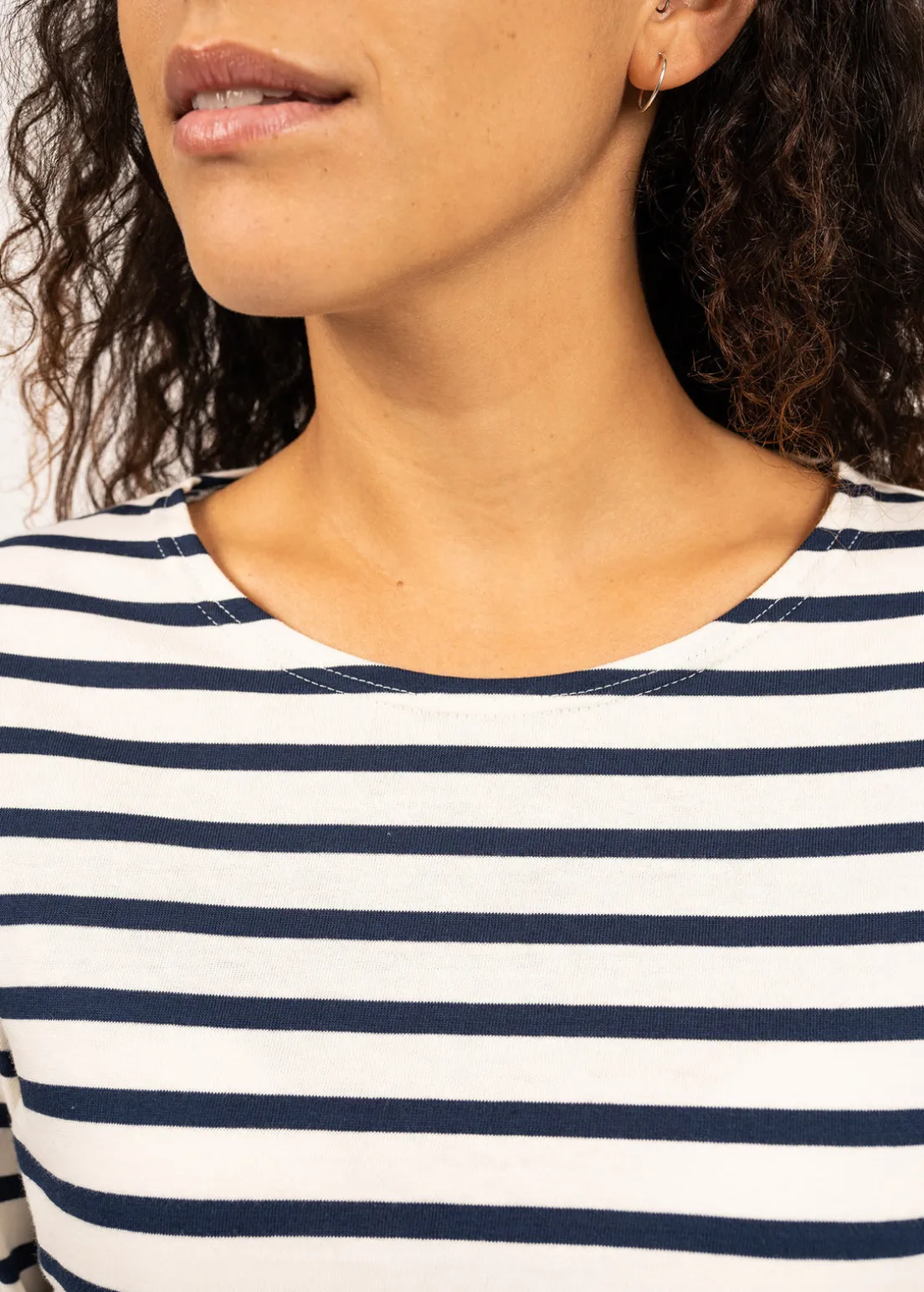 Minquidame striped sailor shirt
