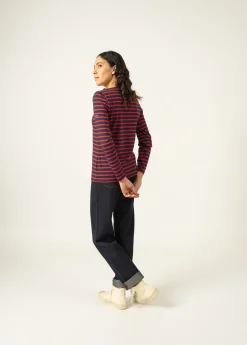 Minquidame striped sailor shirt