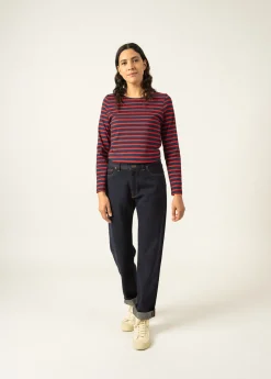 Minquidame striped sailor shirt