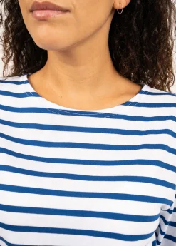 Minquiers unisex striped sailor shirt