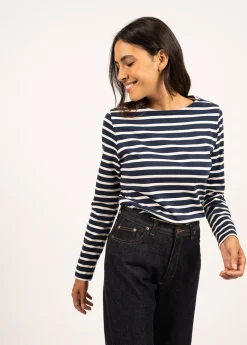 Minquilock iconic sailor striped shirt