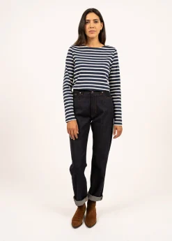 Minquilock iconic sailor striped shirt
