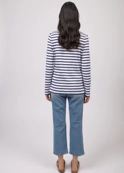 Minquilock iconic sailor striped shirt