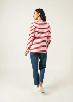 Minquilock iconic sailor striped shirt