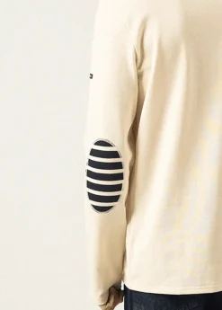 Méridien iconic sailor shirt with striped elbow patches