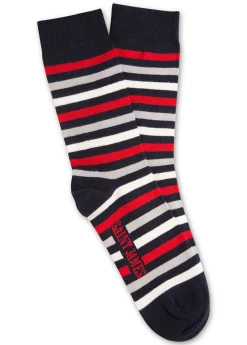 Multicolour striped socks
