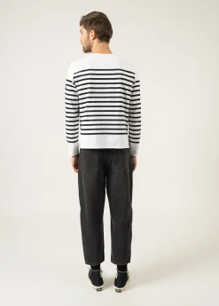 Naval authentic striped sailor shirt