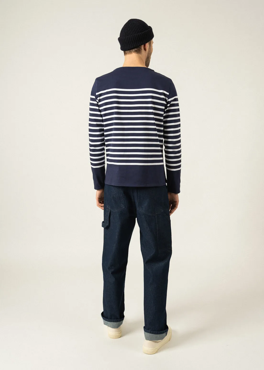 Naval authentic striped sailor shirt