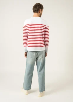 Naval authentic striped sailor shirt
