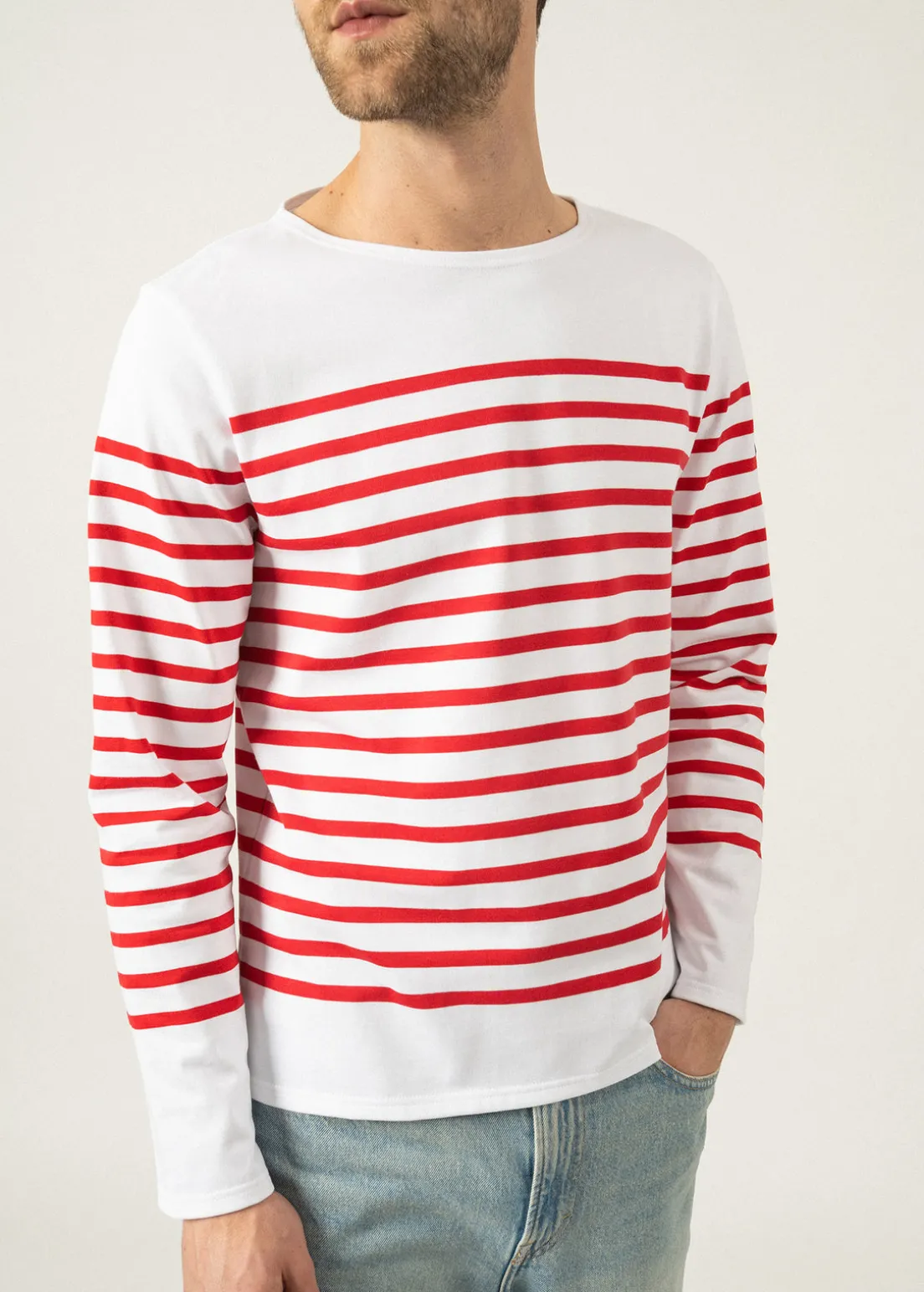Naval authentic striped sailor shirt