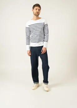 Naval authentic striped sailor shirt