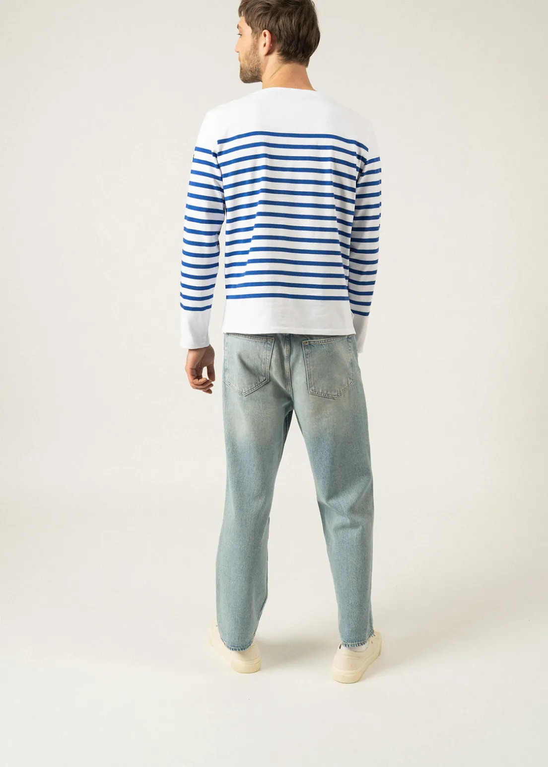 Naval authentic striped sailor shirt