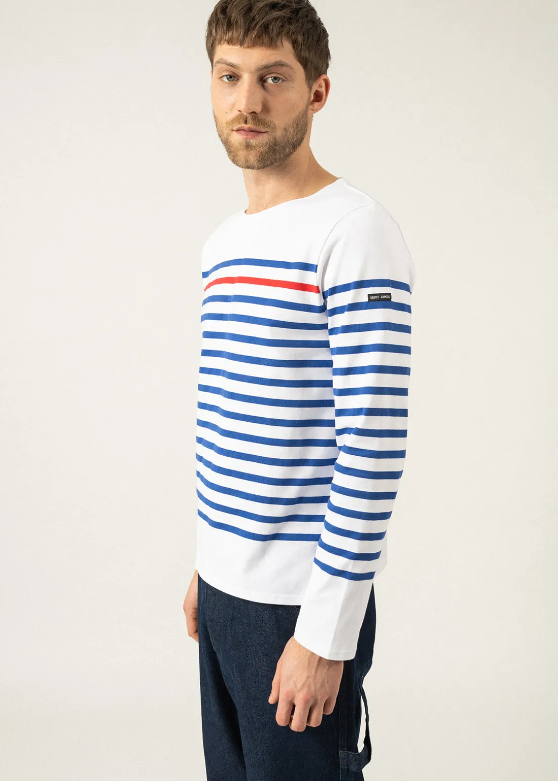 Naval authentic striped sailor shirt