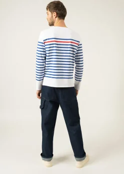 Naval authentic striped sailor shirt