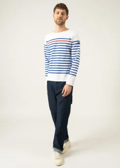 Naval authentic striped sailor shirt