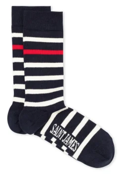 Naval striped socks
