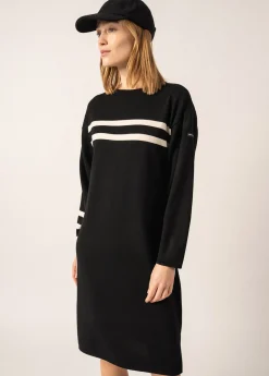 Nuage Striped Wool Dress