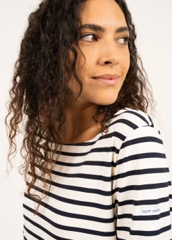 Phare boat neck striped sailor shirt