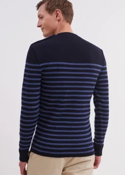 Rochefort striped sailor jumper