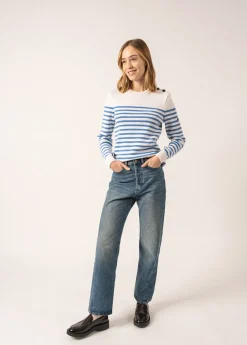 Rochefort striped sailor jumper