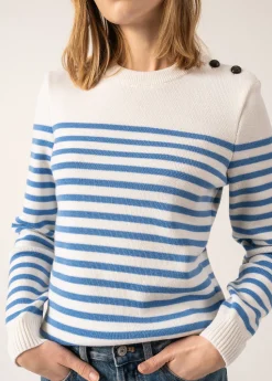 Rochefort striped sailor jumper
