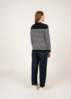 Rochefort striped sailor jumper