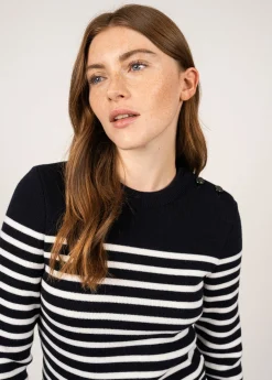 Rochefort striped sailor jumper