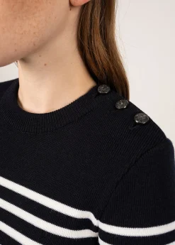 Rochefort striped sailor jumper
