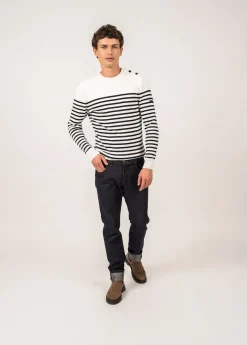 Rochefort striped sailor jumper