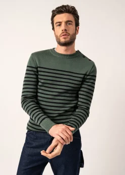 Rochefort striped sailor jumper