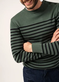 Rochefort striped sailor jumper